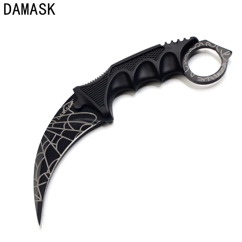 Дамаск Фирменная Новинка Мода csgo Counter Strike Ножи Karambit Тактический Открытый