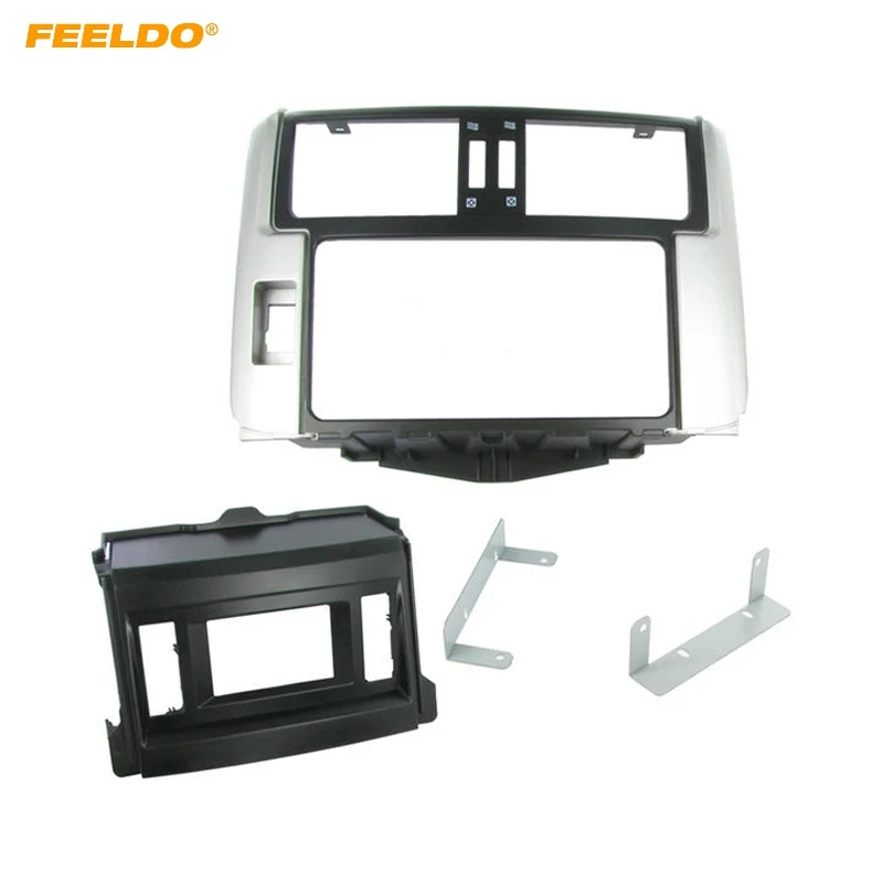 Автомобильный адаптер FEELDO с рамкой 2Din для Toyota Prado GX 150 (LHD) 2010 комплект стереозвука