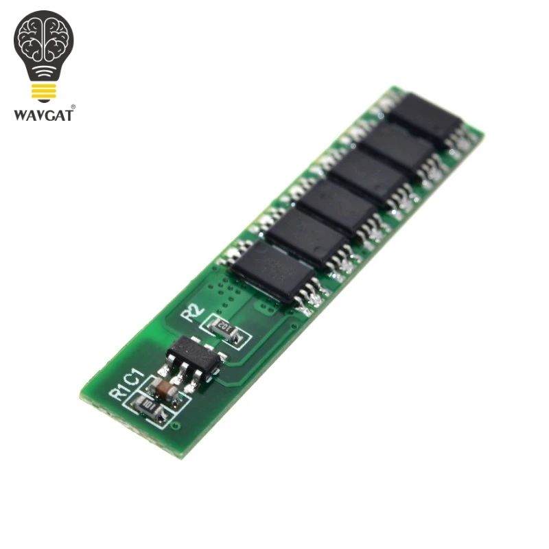 Защитная плата WAVGAT 1S 15A li ion BMS PCM для литиево ионных батарей 18650|Интегральные схемы|