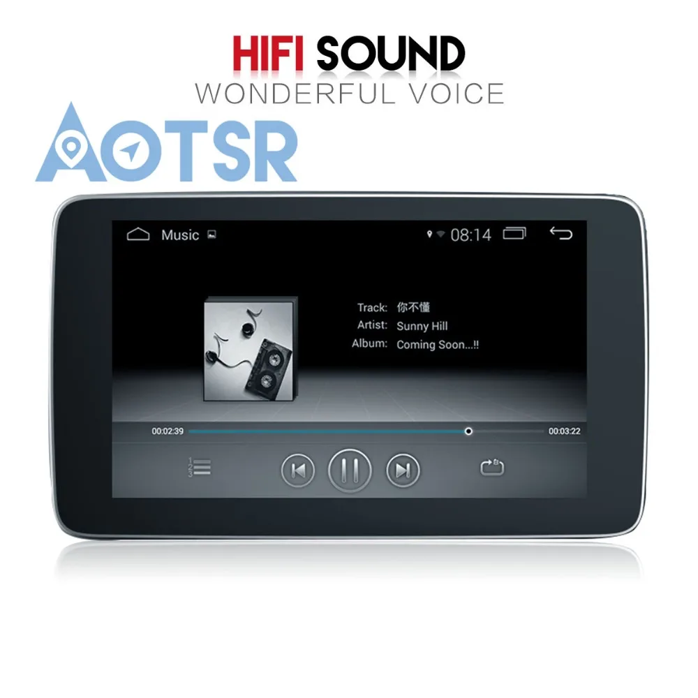 Автомобильный DVD на основе Android для Mercedes Benz C GLC V 2014-2018 GPS Авторадио мультимедиа