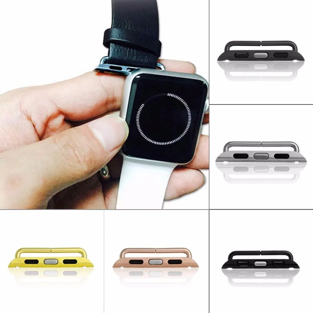 316L разъем + инструмент для наручных часов Apple Watch ремешок 42 мм 38 версия iwatch серии