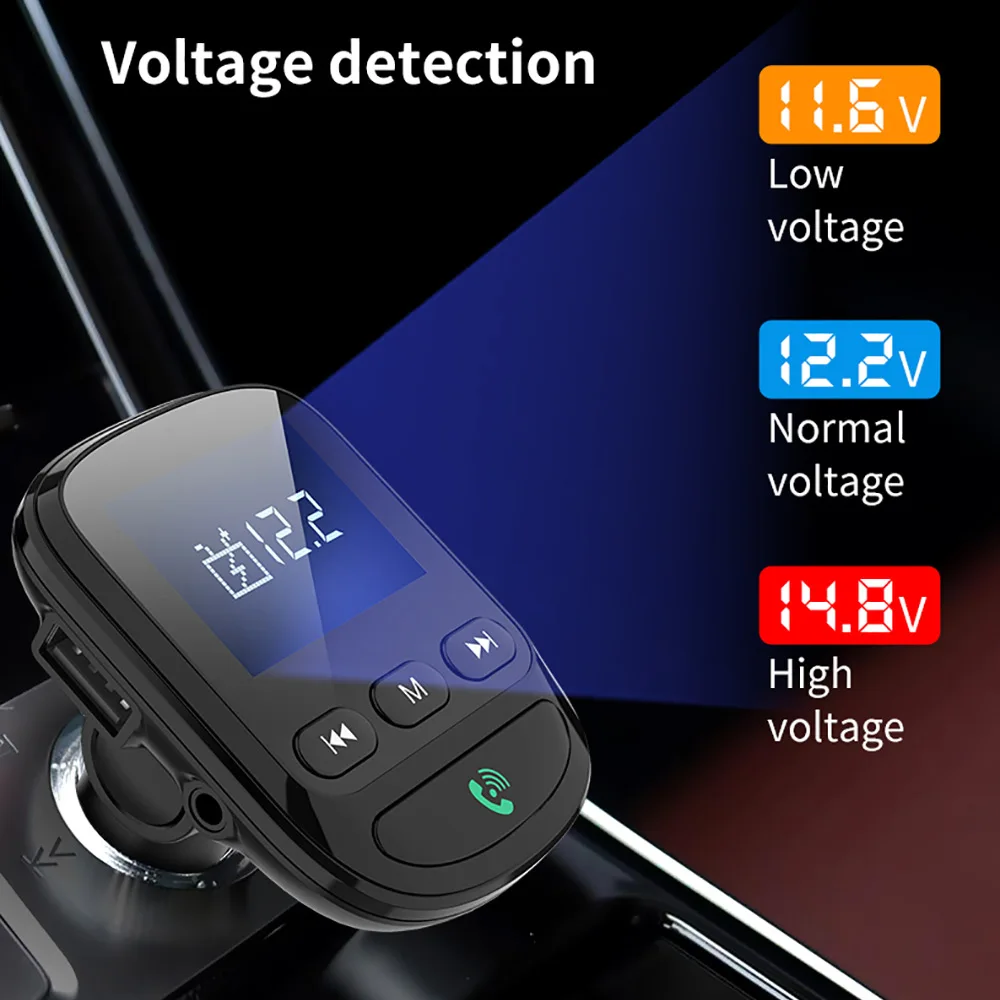 3а Двойной USB Bluetooth автомобильное зарядное устройство Handsfree автомобильный