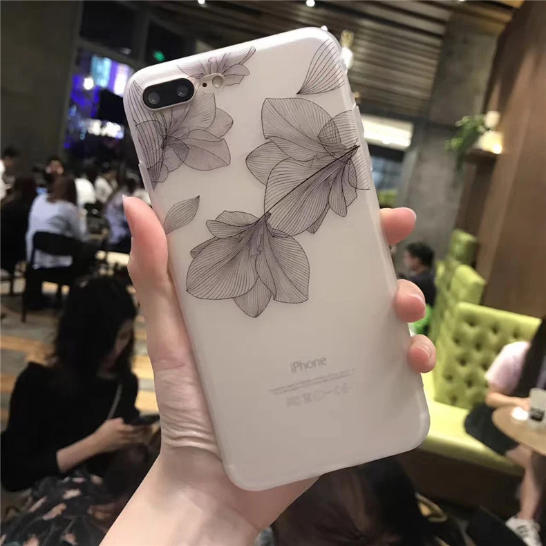 KOROSHY Мягкий ТПУ чехол для телефона iPhone 6 6S 7 8 Plus XS Чехлы MAX XR X Чехол|Бамперы| |