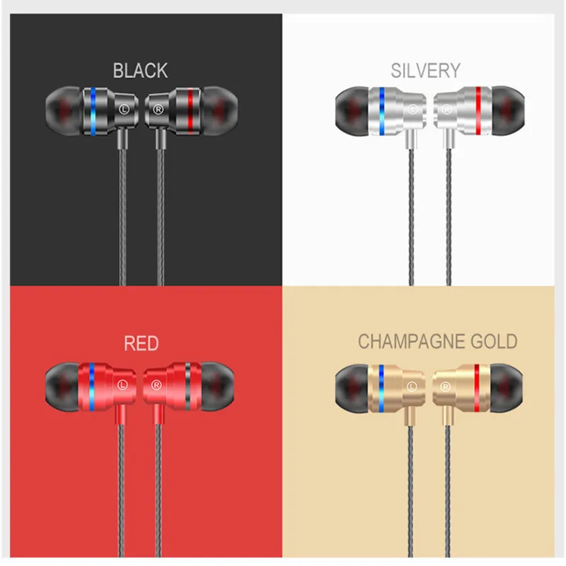 Earphones Sports Waterproof Noise Cancelling Earbuds In Ear Headset Wired Stereo Super Bass Earplugs With Microphone Ew* | Электроника