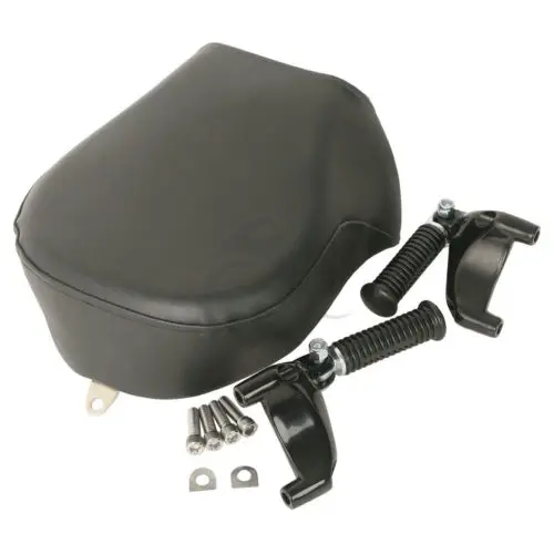 TCMT мотоциклетное ПАССАЖИРСКОЕ СИДЕНЬЕ с задними ножками для Harley Sportster XL 883 1200 07 15