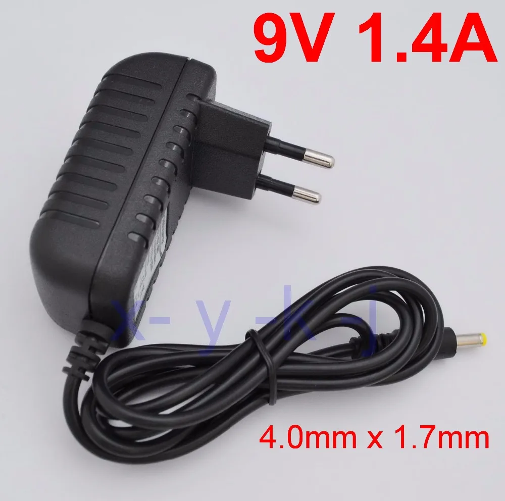 AC 100V-240V Converter Switching power adapter DC 9V 1.2A 1.3A 1.4A 1.5A Supply EU Plug 4.0mm x1.7mm | Обустройство дома
