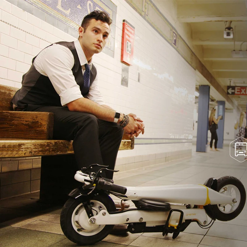 Складной электрический скутер с сиденьем для взрослых 2 колеса электрические