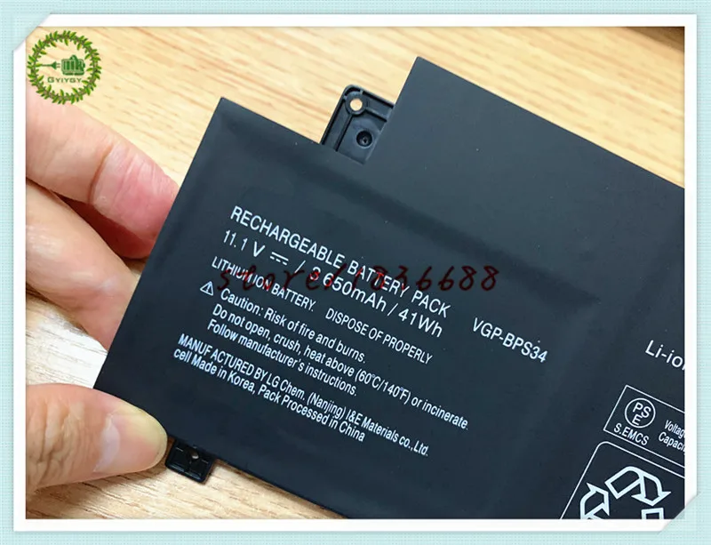 Аккумулятор GYIYGY для ноутбука Sony Vaio 11 1 В 41 Вт/ч 3650 мАч|battery for sony vaio|laptop battery sonysony vaio