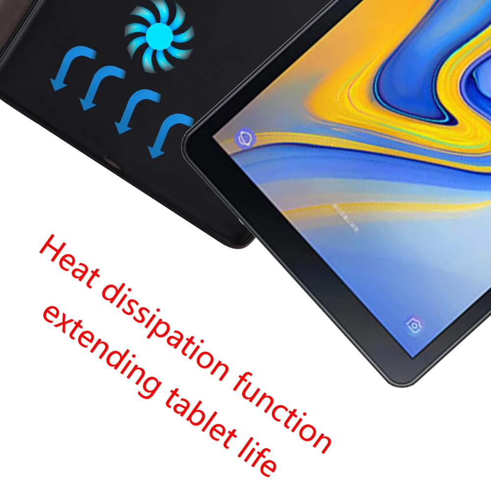 Чехол для Samsung Galaxy Tab A 10 5 2018 T590 T595 T597 умная Обложка A6 1 2016 T585 T580 T580N|Чехлы планшетов и