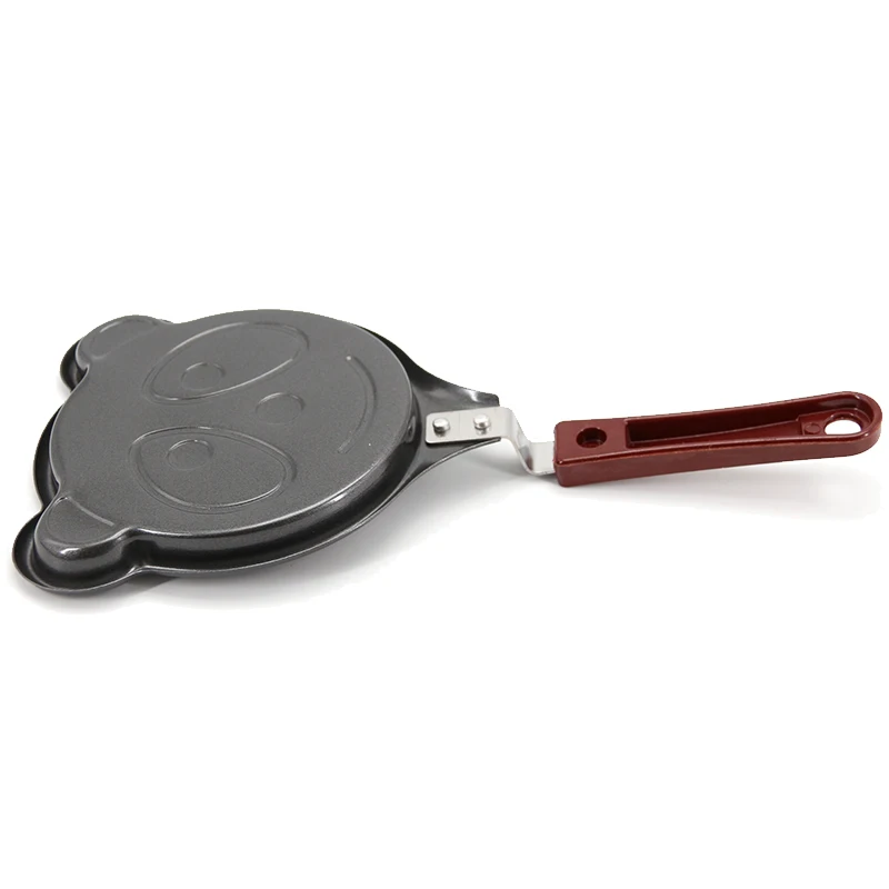 Антипригарная сковорода из алюминиевого сплава с изображением панды для