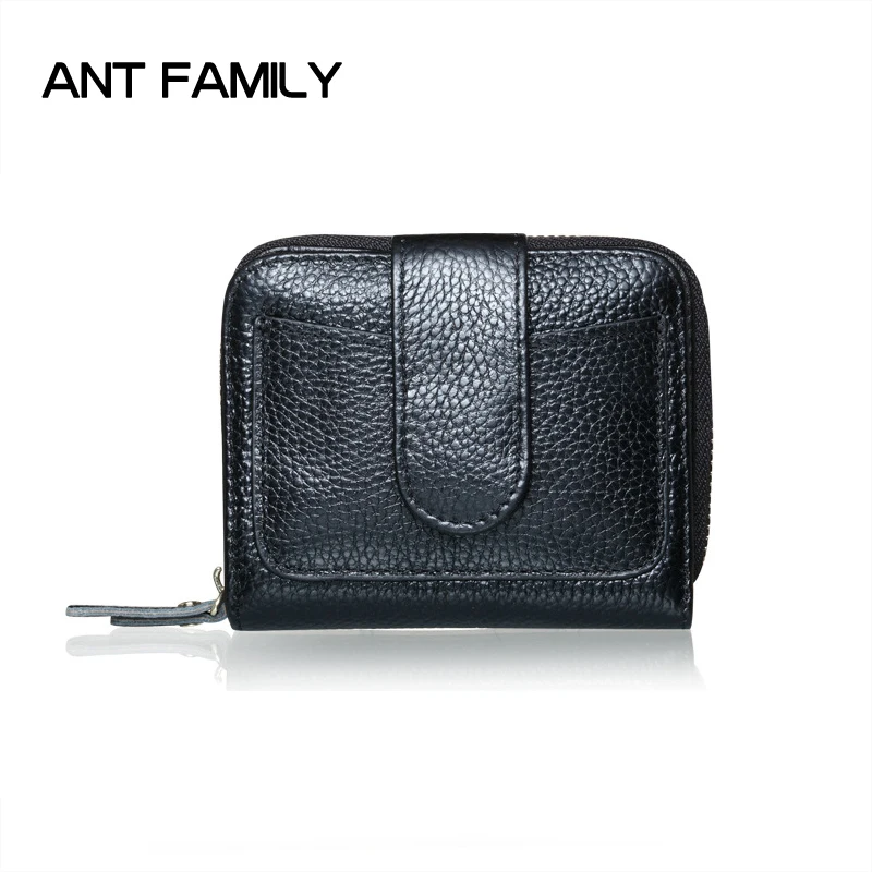 Женские кошельки из натуральной кожи маленький кошелек модный короткий на