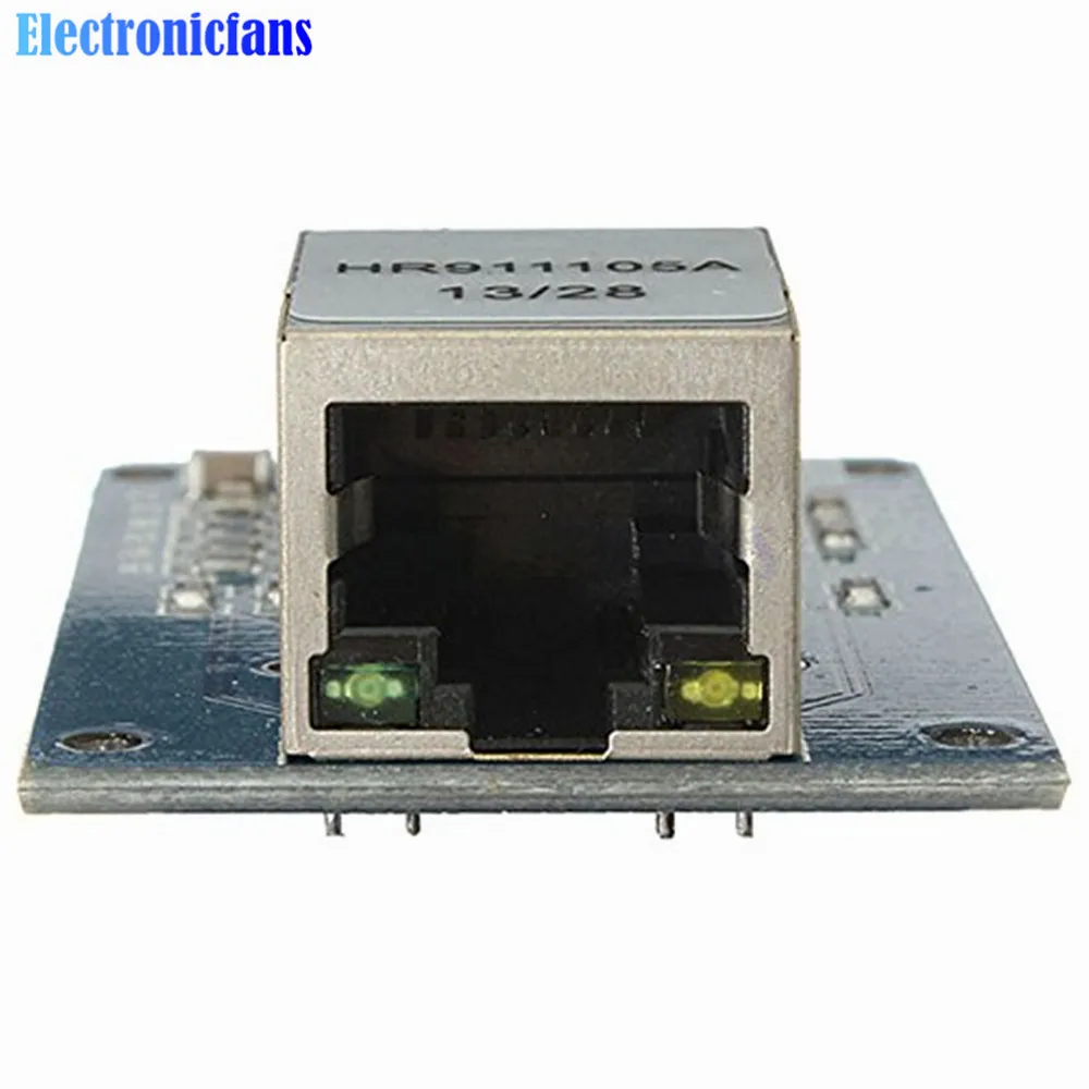 10 Шт. SPI ENC28J60 Ethernet LAN Сетевой Модуль Для Arduino 51 AVR PIC STM32 LPC С 25 МГц Кристалл Интерфейс