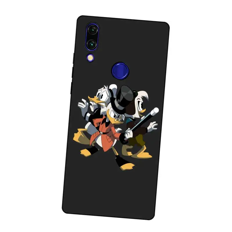 N312 Donald Duck Black Silicone Case Cover For Xiaomi Redmi Note 3 4 4X 5 5A 6 7 Pro Global |