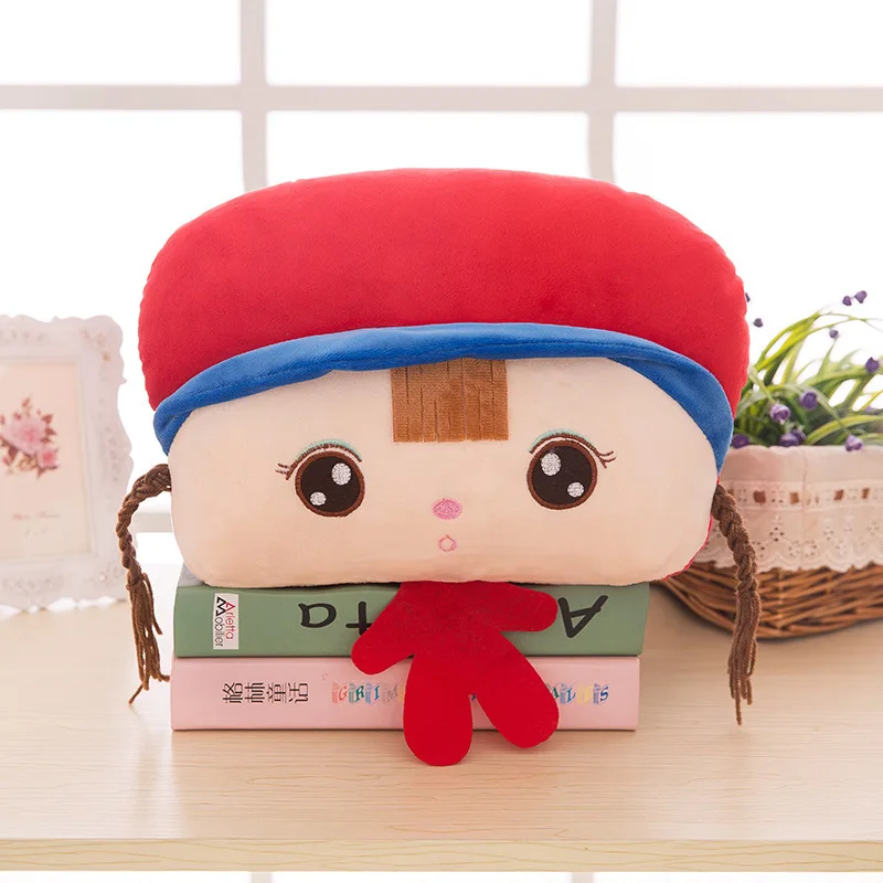 2016 Новый Милый Мультфильм Подушка Теплая Рука Короткая Плюшевая Игрушка