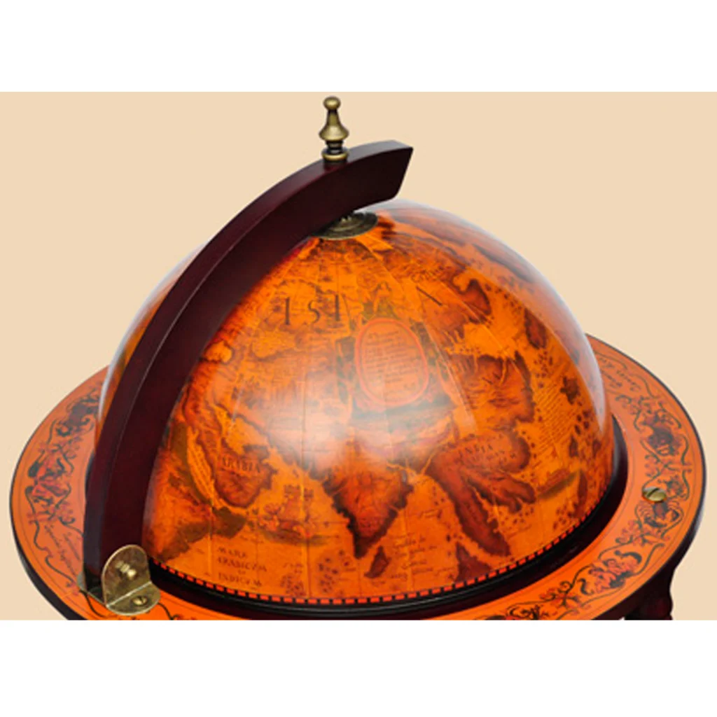 Элегантный бар Глобус Бар Винный контейнер держатель вина с колесами для бара