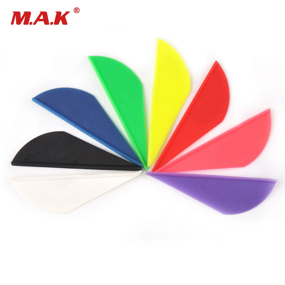 Пластиковые наконечники для стрел из лука и охоты 2 дюйма|arrow fletching|feather arrowsplastic