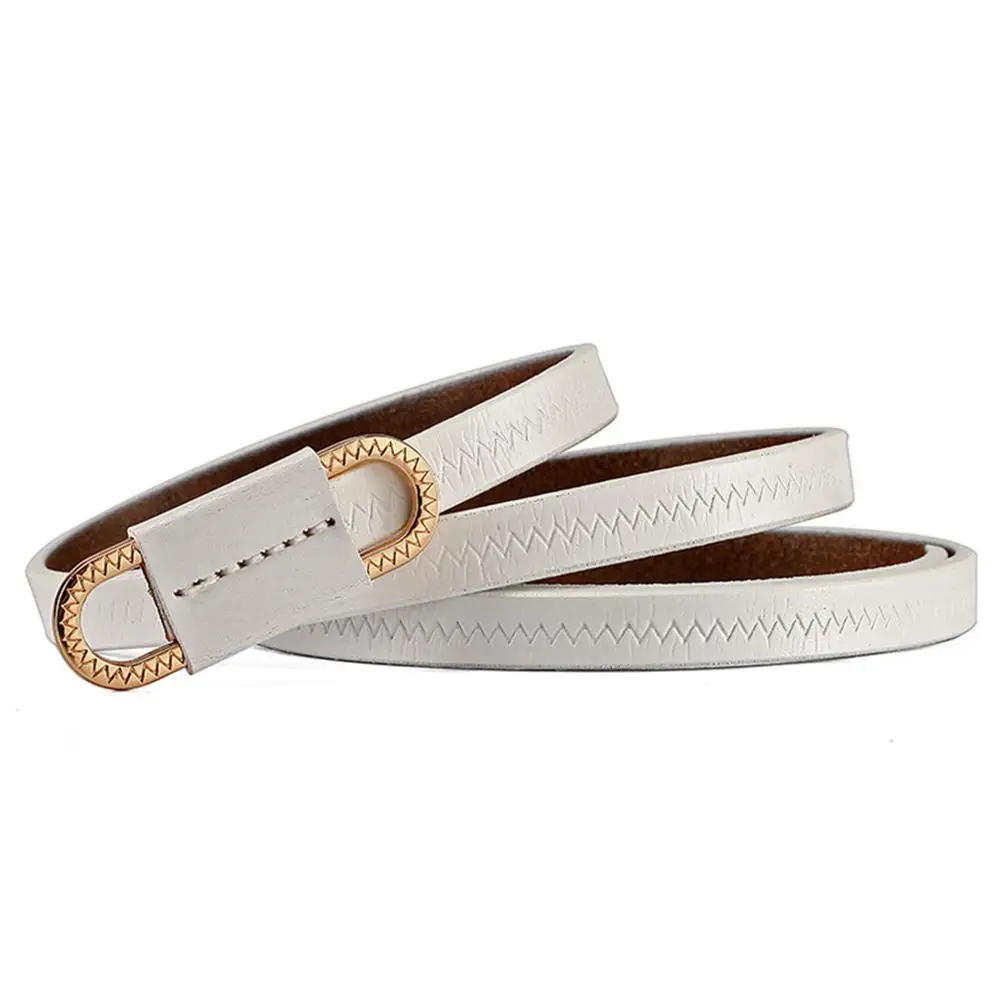 Женский ремень из воловьей кожи FAJARINA 1 см LDFJ015|cowhide leather belt|fashion beltleather belt |