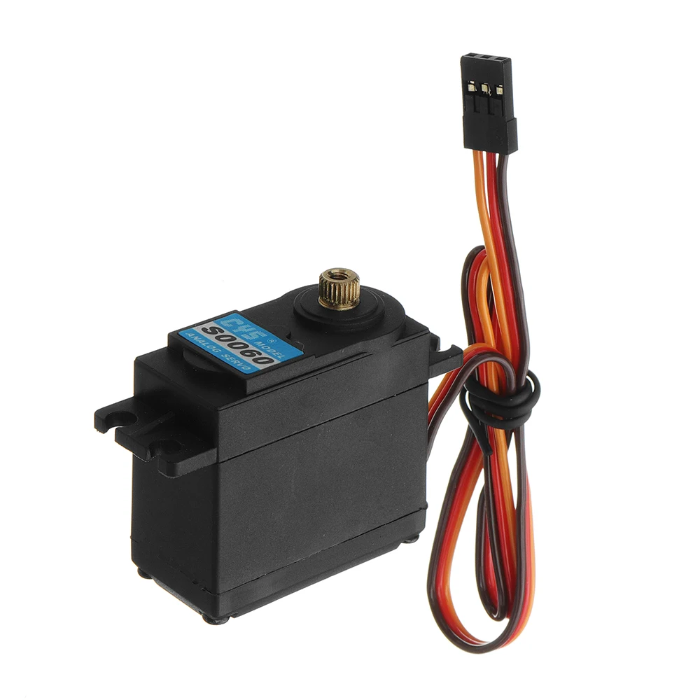 1 шт. CYS S0060 6 кг DC6.0 7.4V аналоговый микро сервопривод металлическая Шестерня для RC