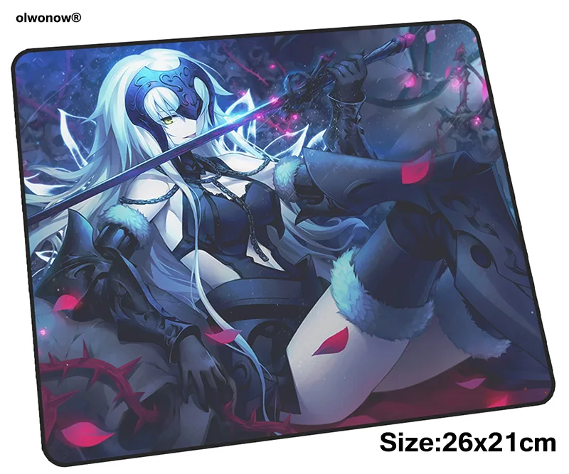 Игровой коврик для мыши Fate Saber 26x21 см большой игровой Новое поступление