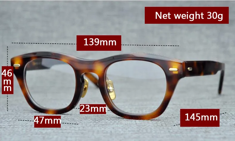 

SPEIKO hand made acetate myopia reading glasses 1.74 Anti-blue lens RE.SEG 47 retro mask square style vintage glasses
