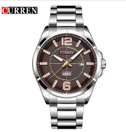 2018 Curren Men Watches Relogio Masculino Luxury military wristwatches fashion casual quartzwatch water Resistant calendar 8271 | Наручные
