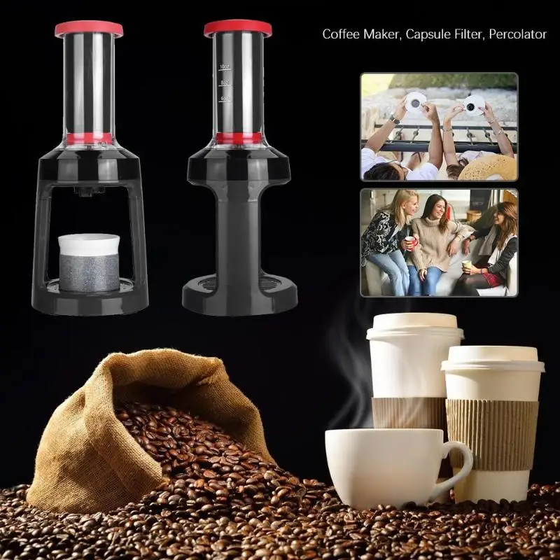 K cup ручная Кофеварка фильтр для кофе кофейник Es пресс o Ручной Перколятор