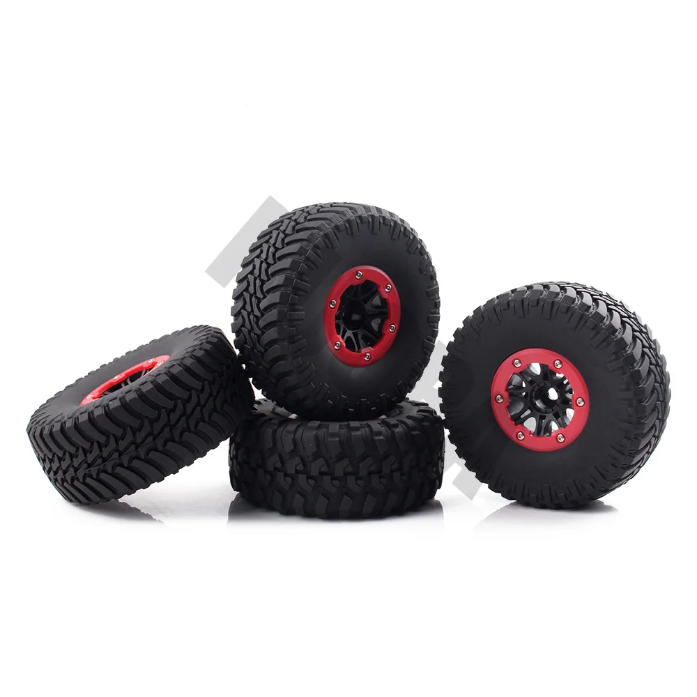 Колесные покрышки и бидолок для 2 RC Crawler SCX10 AWraith 1/10 90056 90045 RR10 90031 90053 дюйма 4