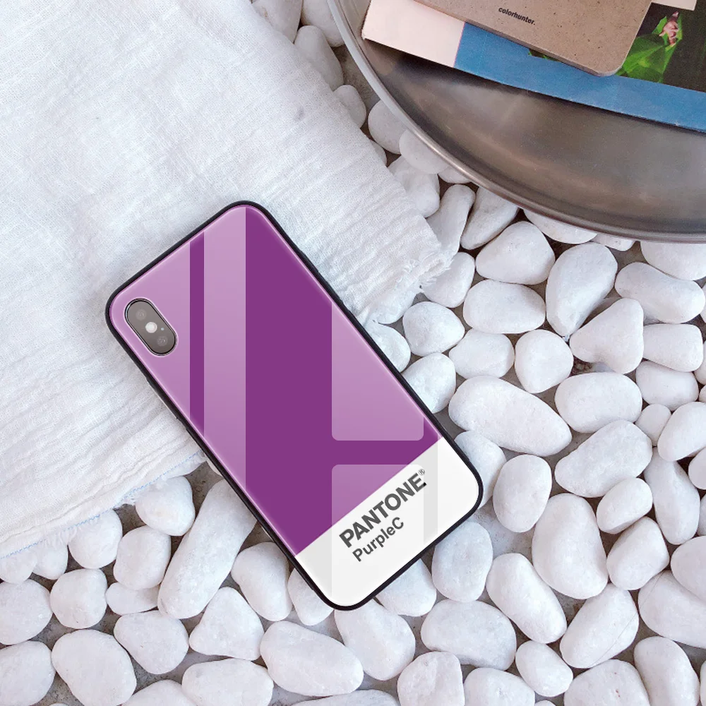 30228 Стеклянный чехол для телефона для iphone 11 Pro 7Plus X SE DIY Pantone чехол из закаленного стекла для телефона для iphone 8 5S 5 6 6s XS Max XR уникальный - Цвет: 30228