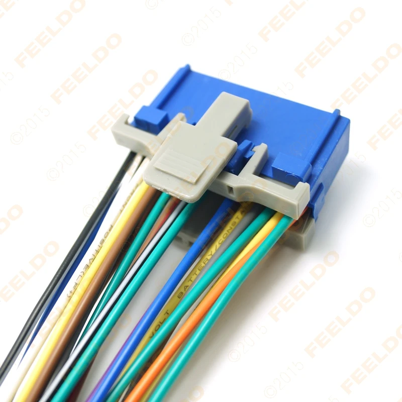 FEELDO 10pcs Car Audio Stereo Wiring Harness For Buick/Cadillac/Pontiac/Oldsmobile Pluging Into OEM Factory Radio CD #4269 | Автомобили и