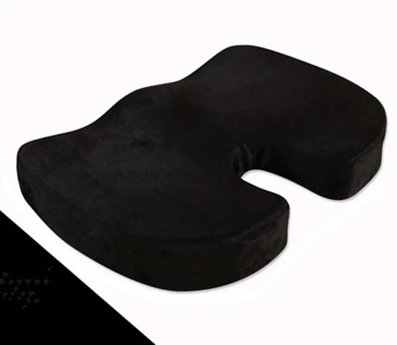

Black Coccyx Orthopedic Seat Cushion Lumbar Support Comfort Foam Office Pillow