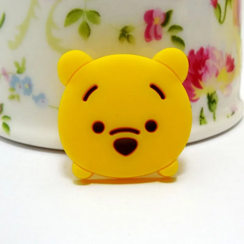 1 шт. милый мультфильм ЦУМ Микки и Минни Маус Дональд Дак плоской подошве ПВХ