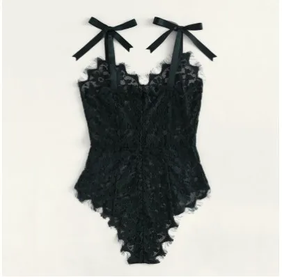 La MaxPa сексуальное женское белье с открытой спиной Кружева Babydoll Открыть