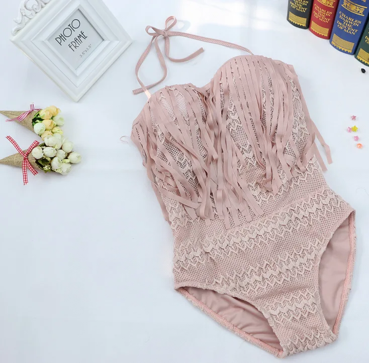 Купальник женский с сеточкой и кисточками|bath bath|bath beachbathing suit one piece |