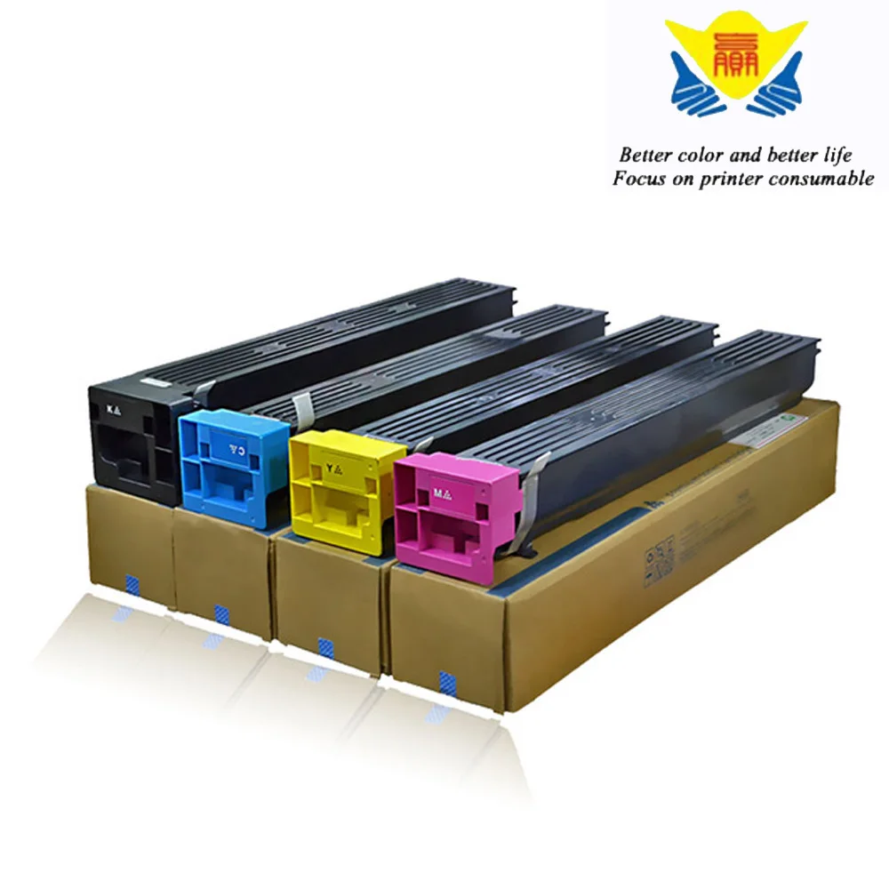 

JIANYINGCHEN Compatible color Toner Cartridge TN711 Used For Konicas Minoltas Bizhub C654 C754 (4pcs/lot)