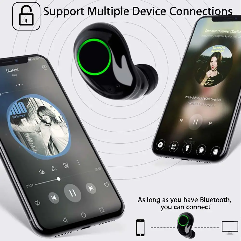 X23 TWS наушники Мини Bluetooth 5 0 стерео Спортивные Беспроводные для iphone xiaomi samsung