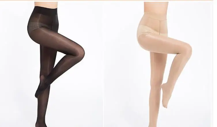 8D блестящие колготки с высокой талией для женщин нижнее белье ультратонкие 1-Line