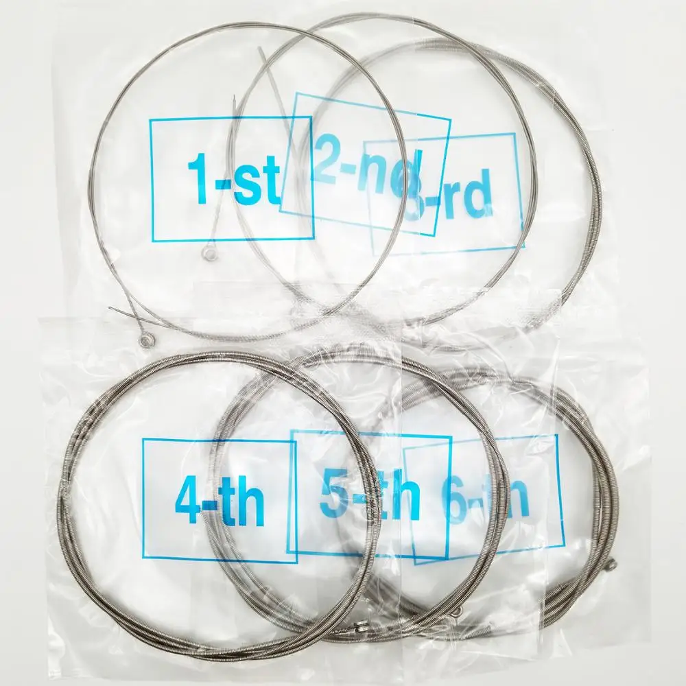 

Alice Electric Bass Strings 4-String 5-String 6-String Guitar Accessories Nickel Alloy Wound Steel Core Musical Instruments A606
