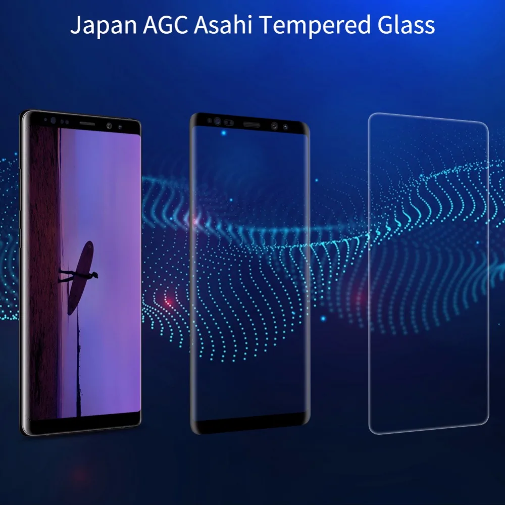 Для Samsung Galaxy Note 8 note8 стекло DS + Max полное покрытие закаленное Защита экрана HD