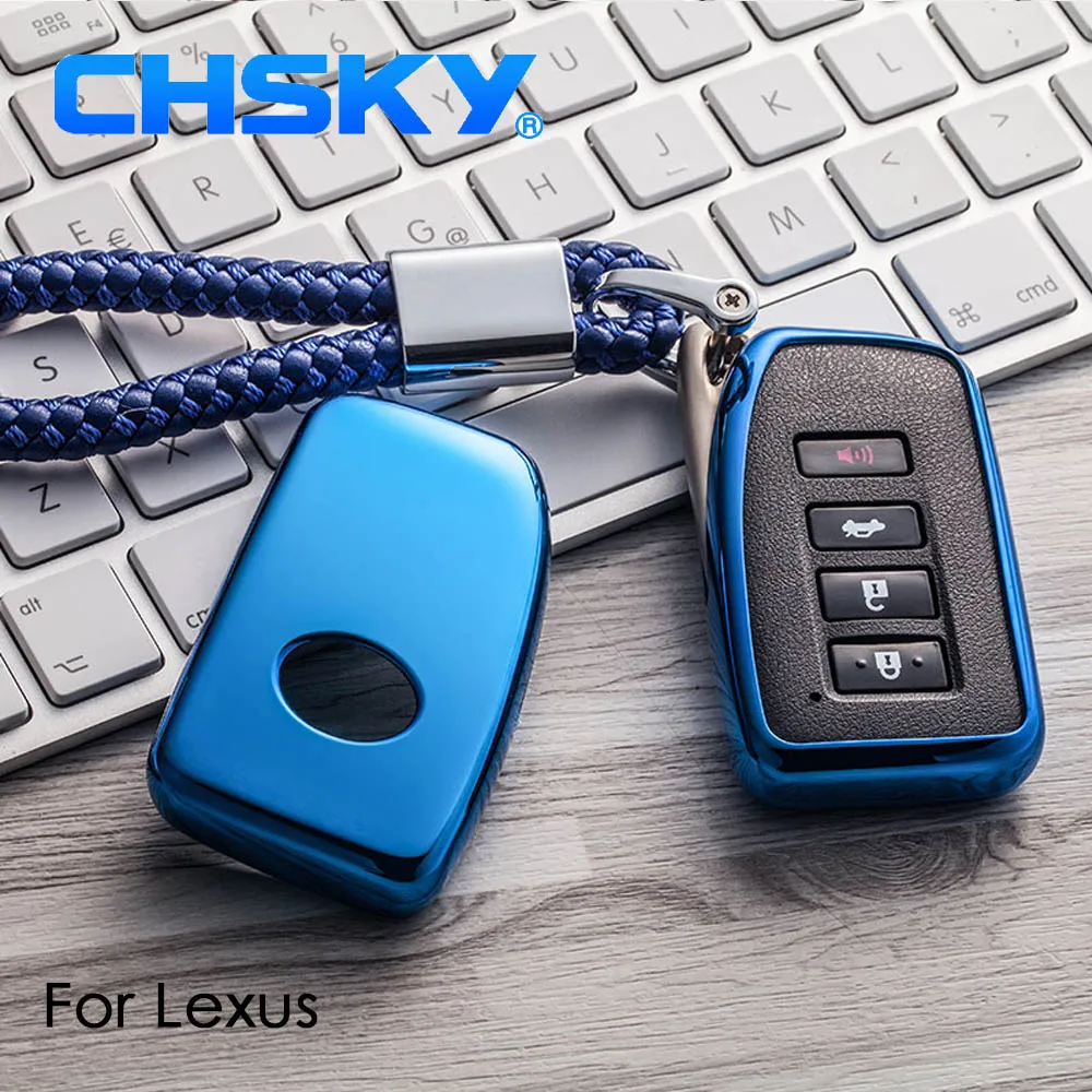 CHSKY ТПУ для Lexus чехол ключа NX GS RX IS ES GX LX RC 200 автомобильных ключей аксессуары