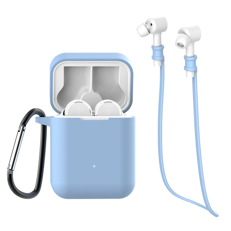 3 in 1 Blue Xiaomi mi Airdots pro Air TWS Bluetooth гарнитура истинные беспроводные стерео спортивные наушники ANC переключатель ENC автоматическая пауза управление Touch mi 9 - Цвет: 3 in 1 Blue