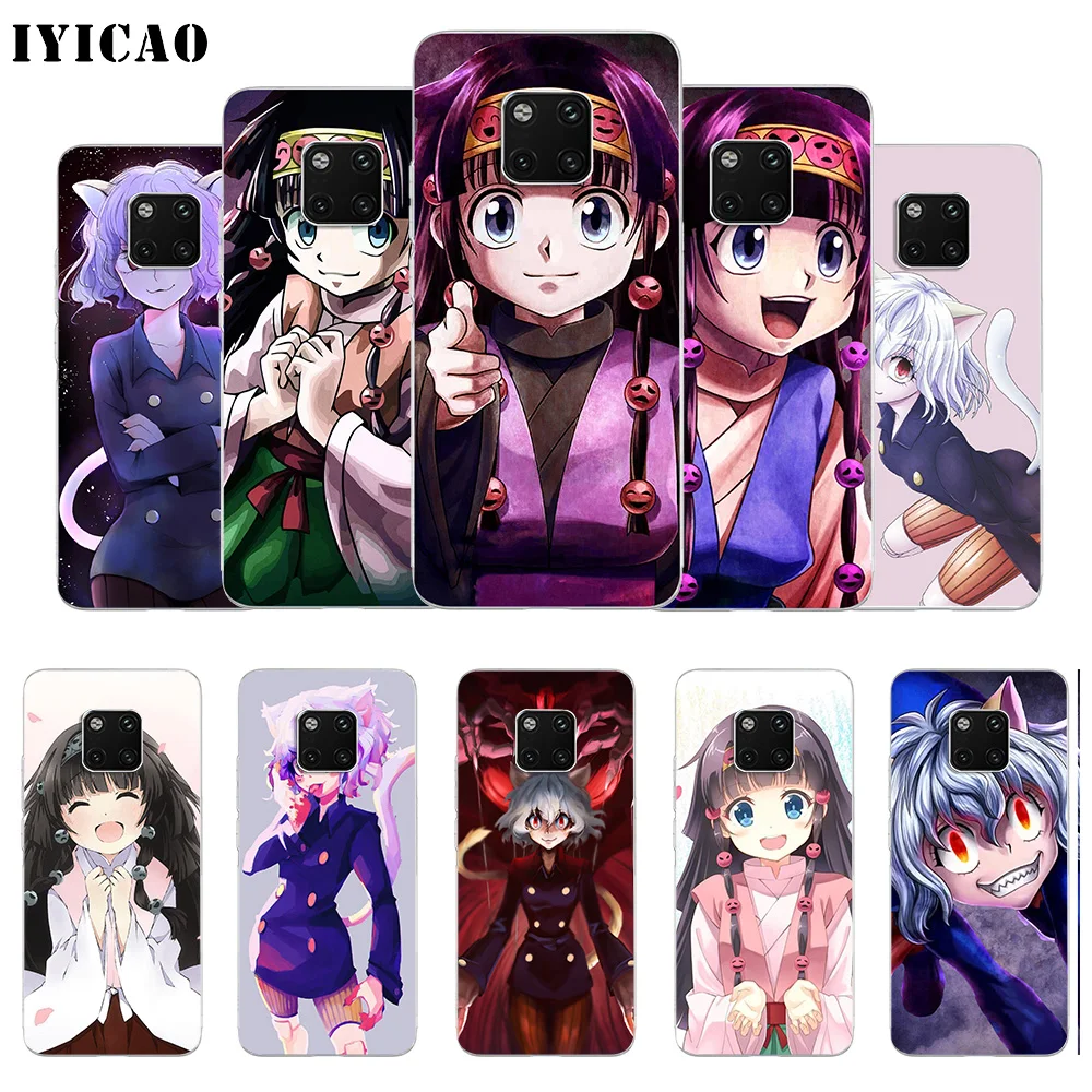 IYICAO Neferpitou Alluka hxh Мягкий силиконовый чехол для телефона Huawei Mate 10 20 Lite Pro Nova 2 2i 3 3i 4 TPU