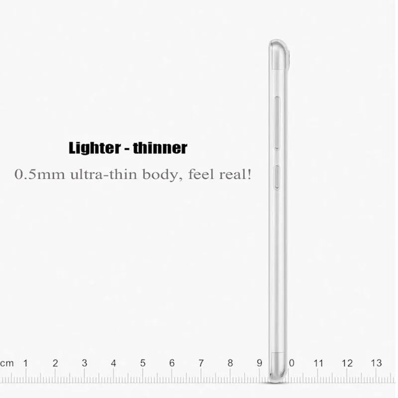 Ультратонкий Прозрачный чехол для Redmi 4x 4a Note 3 4 x pro Xiaomi 9 8 6 5S plus 7 Мягкие силиконовые