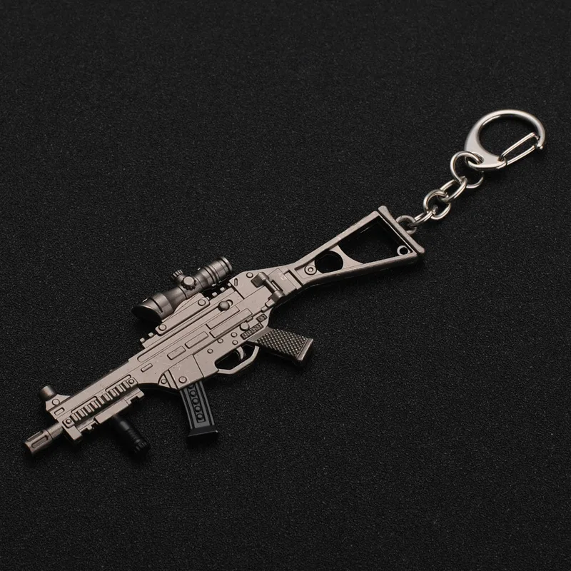 UPM9 JOYA мужской брелок из нержавеющей стали Battlefield cosplay Реквизит брелок для мальчика игрушка 98K AWM Мини Подвеска для 10 см подарок бойфренду - Цвет: UPM9