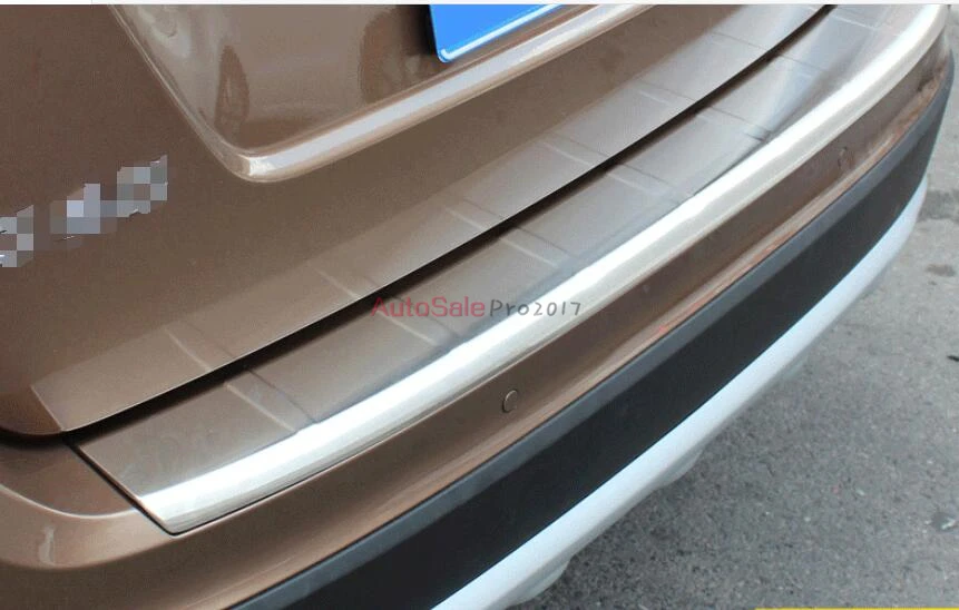 Для VOLVO XC60 2014 2015 2016 2017 нержавеющая сталь внешний Задний бампер протектор