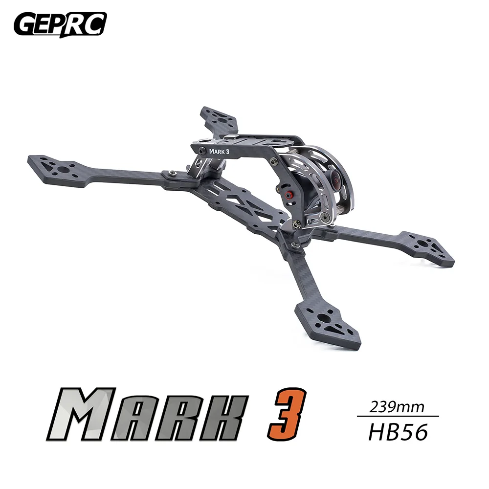 GEPRC GEP Mark3 QAV225mm 250mm 239mm X набор рамок для квадрокоптера 4mm Arm Board 3K полностью из