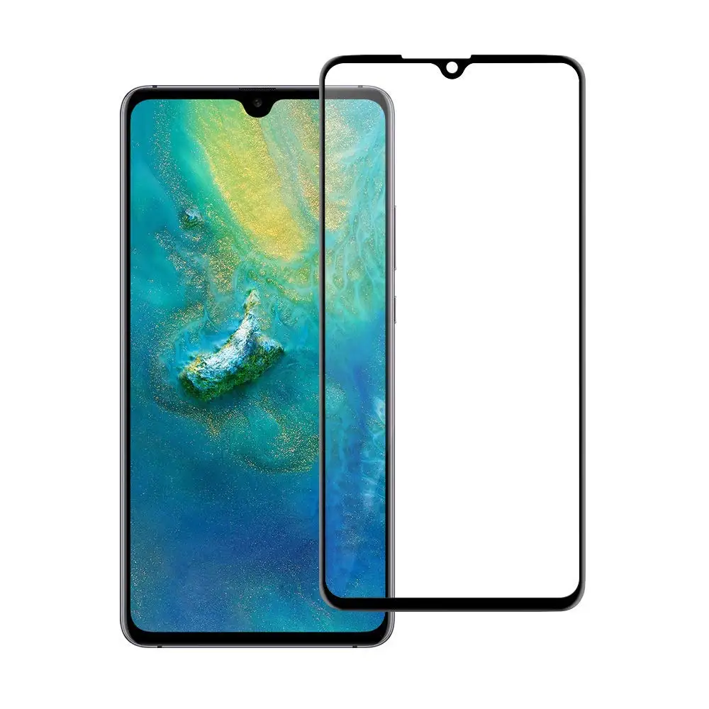 Закаленное стекло для huawei mate 20 Lite mate 20 Pro Глянцевая 5D изогнутая углеродная волоконная мягкая защитная пленка для экрана телефона
