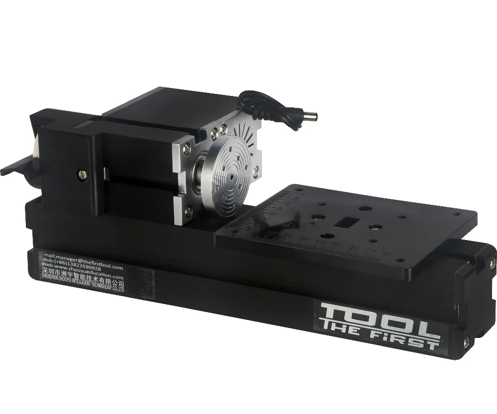 

TZ8000MP 8 in 1 DIY Electroplated BigPower Mini Metal lathe KIT, 60W 12000r/min Motor, Standardized children education,BEST Gift