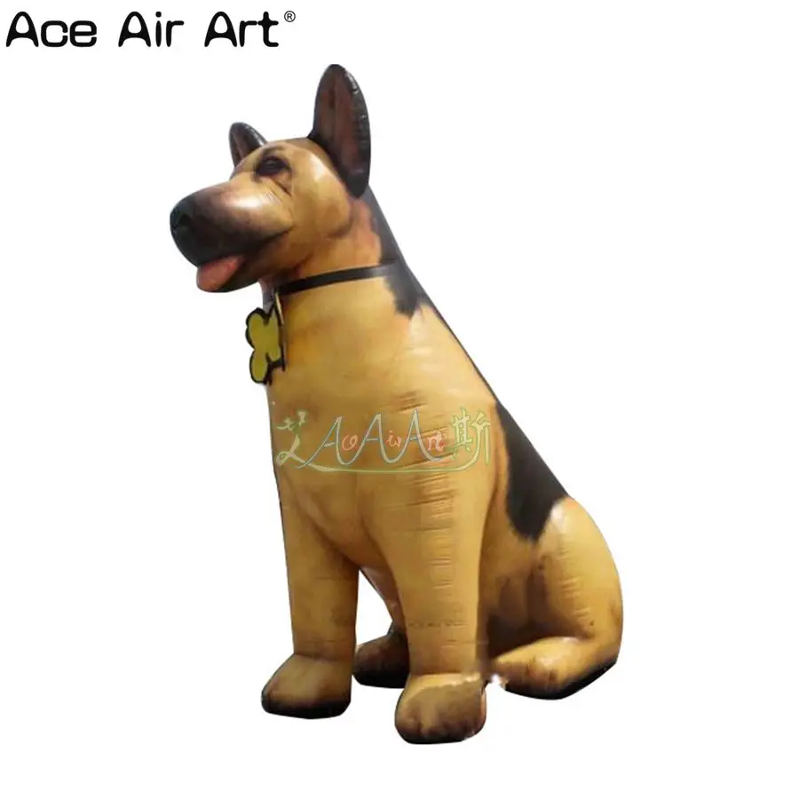 

High Quality Inflatable Animal /Simulation Dog Simulation Wolf Dog