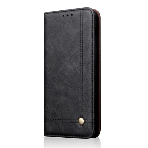 black Чехол redmi 7A для xiaomi redmi 7 7A Note7 pro, чехол-кошелек из искусственной кожи, откидная крышка, Роскошные Чехлы для redmi Note 7 pro - Цвет: black