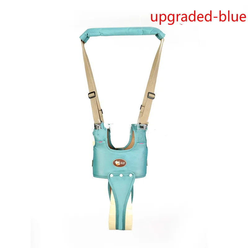 upgraded-blue Ходунки для малышей, детский рюкзак-поводок, Поводок для детей, Детский ремень для обучения ходьбе, детский ремень, Детские поводки для безопасности - Цвет: upgraded-blue